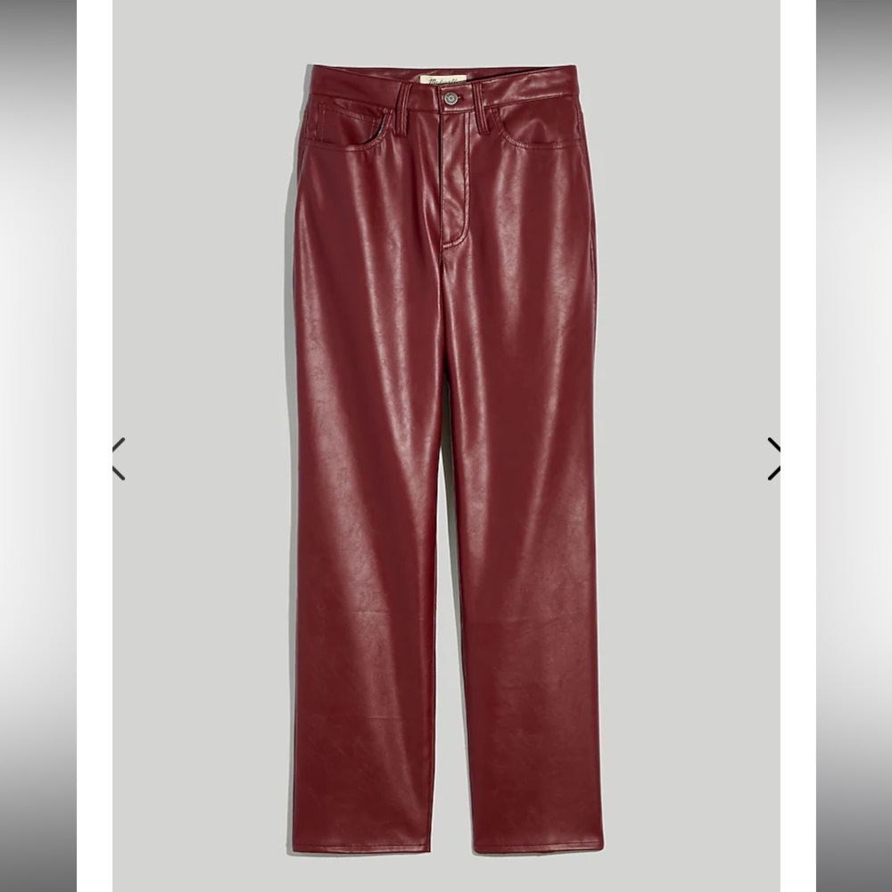 Madewell the perfect vintage leather pants